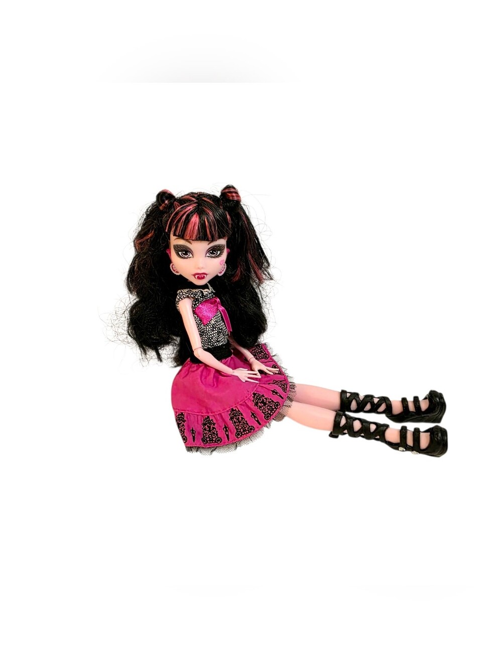 Monster High Draculaura Picture Day Fashion Doll G1 Toys Kids Collectors